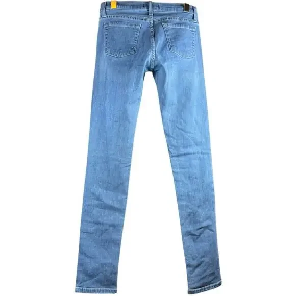 Eunina Light Wash Skinny Jeans Size 5 Made in USA - Picture 2 of 3